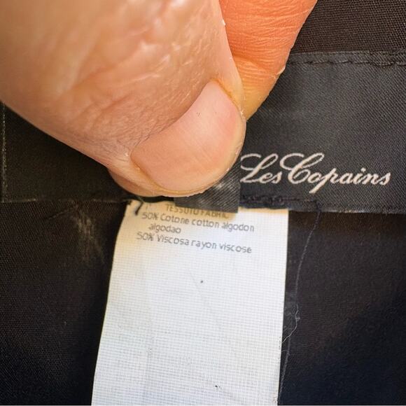 Les Copains Black and White patterned Women's blazer, women's 42 - Picture 3 of 6